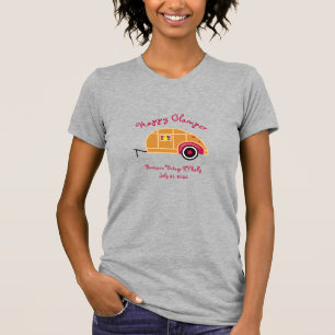 Lycklig Glamper Vintage TearDrop Trailer T Shirt