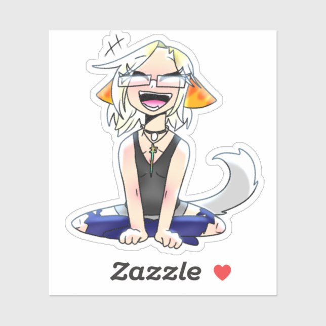 Lycklig Gloryeart Klistermärken (Ark)