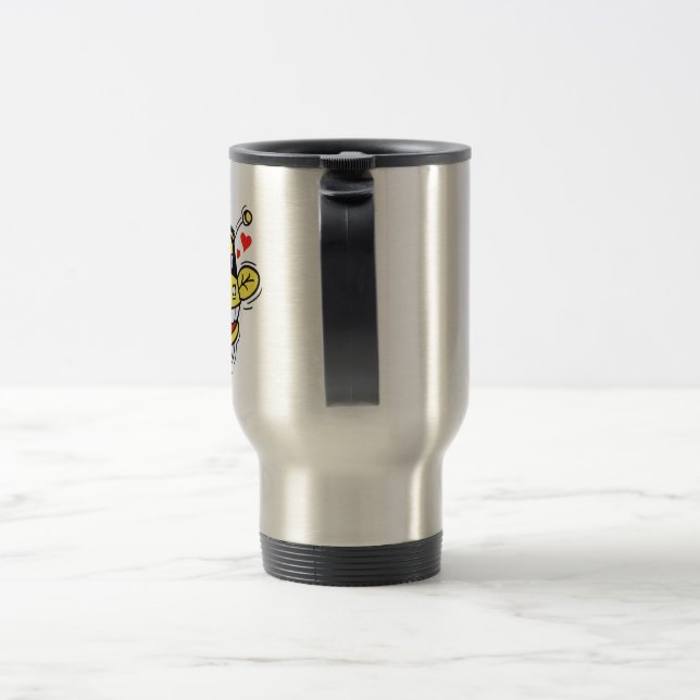Lycklig GMC-travel mug Resemugg (Handtag)