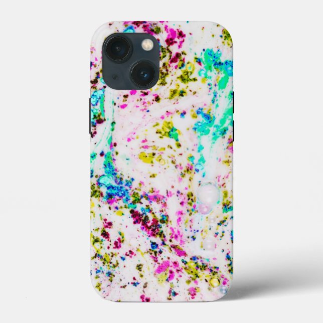 Lycklig Gnistra Apple iPhone 13 mini Fodral (Baksida)