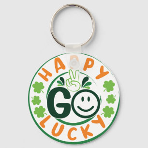 Lycklig Go Lucky-52904 Nyckelring