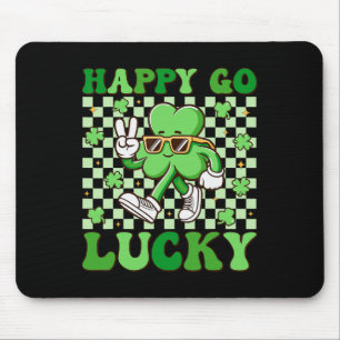 Lycklig Go Lucky Shamrock Irish St patricks day Gr Musmatta