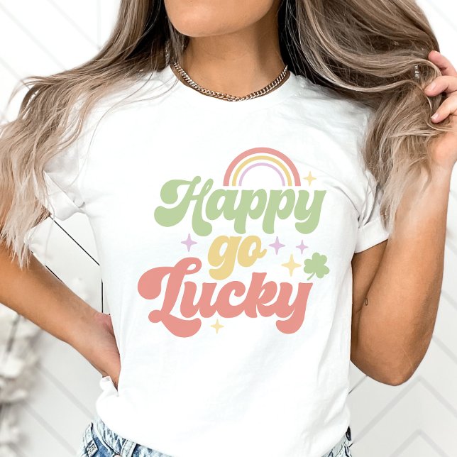 Lycklig Go Lucky Shirt, St Patri Day Lucky T Shirt (Skapare uppladdad)