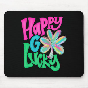 Lycklig Go Lucky Tie Dye Shamrock St patricks day Musmatta