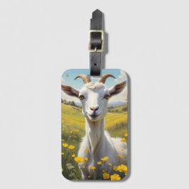 Lycklig Goat Vibrant Butterkoppsskugga Bagagebricka