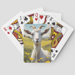 Lycklig Goat Vibrant Butterkoppsskugga Casinokort