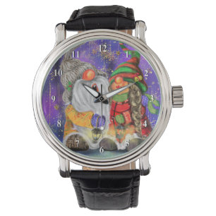 Lycklig: God jul, grym, Armbandsur
