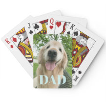 Lycklig Golden Retriever Hund Fars dag