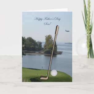 Lycklig Golf-kort - Anpassat Kort