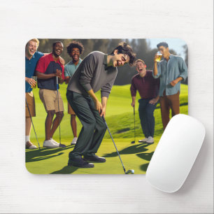 Lycklig Golf Team Musmatta