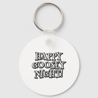 Lycklig Goosey Night Nyckelring