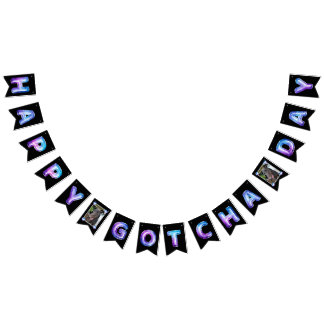 Lycklig Gotcha-dagen ger dig fotot på dina sällska Vimplar