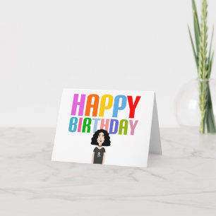 Lycklig Goth Birthday Kort