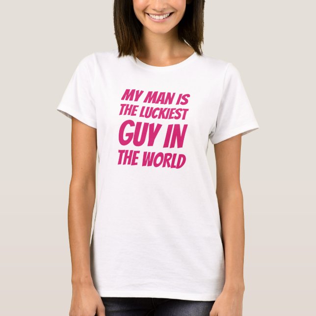 Lycklig grabb tee shirt (Framsida)