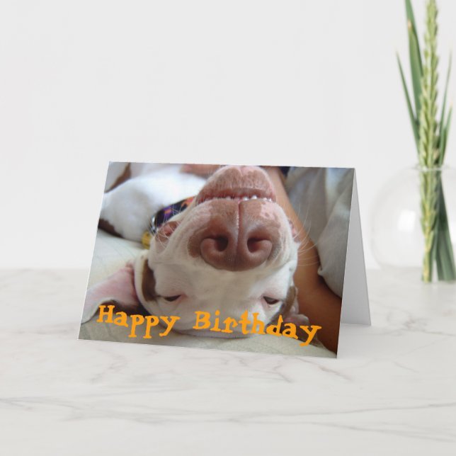 Lycklig Grattis på födelsedagen Kort (Framsida)