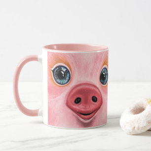 Lycklig Gris Mugg