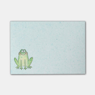 Lycklig groda post-it block