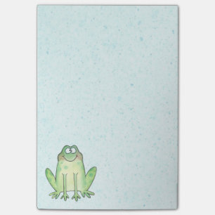 Lycklig groda post-it block