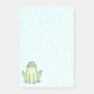 Lycklig groda post-it block
