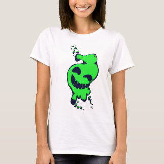 Lycklig Grönt Ectoplasm T Shirt