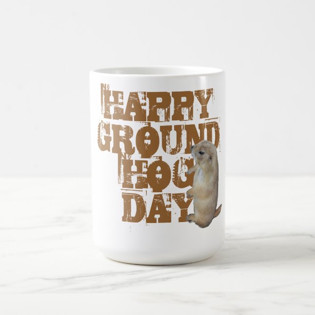 LYCKLIG GROUNDHOG-DAG KAFFEMUGG (Center)