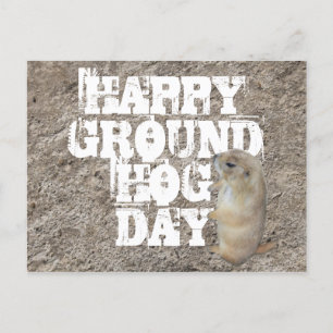 LYCKLIG GROUNDHOG-DAG VYKORT