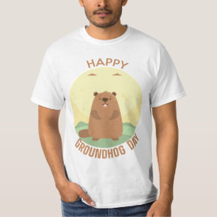 Lycklig Groundhog Day Essential T-Shirt