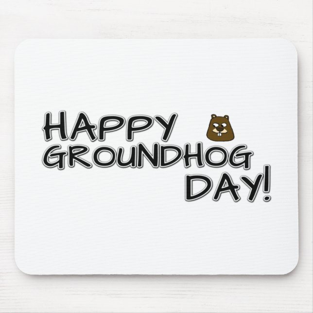 Lycklig Groundhog Day! Musmatta (Framsidan)