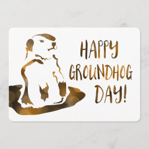 lycklig groundhogdag inbjudningar