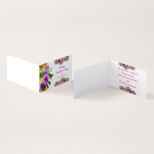 Lycklig-grundarkort för inspelning av dagar kort