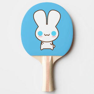 Lycklig gullig lite kanin BunBun Pingisracket
