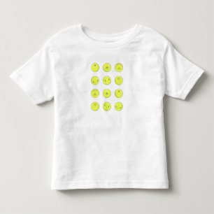 Lycklig Gult Bollar T Shirt