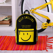 Lycklig Gult Smile