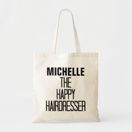 Lycklig Hairdresser Rhyme Tygkasse