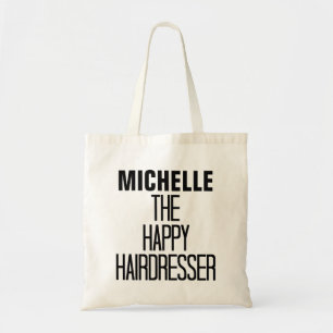 Lycklig Hairdresser Rhyme Tygkasse