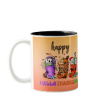 Lycklig HalloTackMas Coffee Mugg