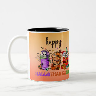Lycklig HalloTackMas Coffee Mugg