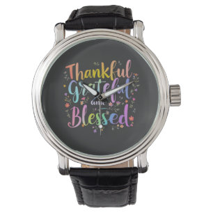Lycklig HalloThanksmas Älskare Design- Perfekt Hal Armbandsur