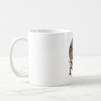 Lycklig Halloweenie Dachshund Mummy Hund Kaffemugg