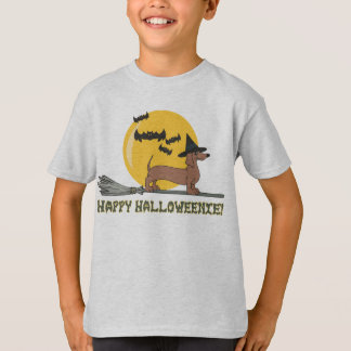 Lycklig Halloweenie Shirt Tröja