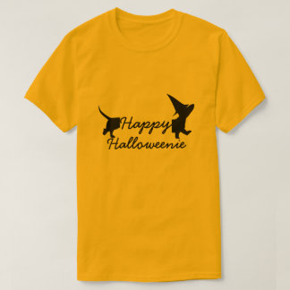 Lycklig Halloweenie T-Shirt