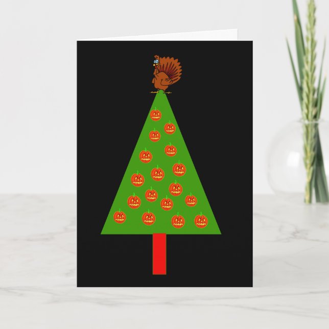LYCKLIG HALLOWGIVEMAS HELGKORT (Framsida)