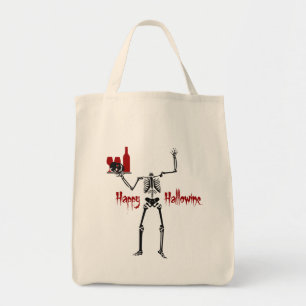 Lycklig Hallowine Headless Skeleton Tygkasse