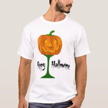 Lycklig Hallowine Pumpkin Vin Glass Halloween