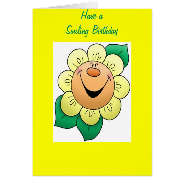 Lycklig Hälsningskort (Framsidan)