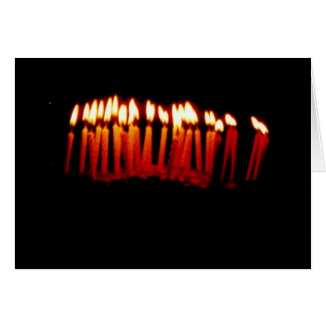 Lycklig Hälsningskort (Framsidan Horizontal)