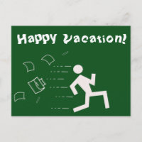 Lycklig hälsningskort för kollegor