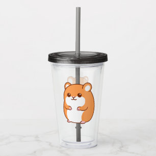 Lycklig Hamster Acrylic Tumbler Take Away Mugg