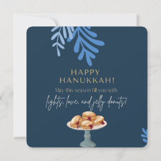 Lycklig Hannukah Inbjudningar