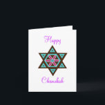 Lycklig Hanukah Chanukah Helgkort<br><div class="desc">.</div>
